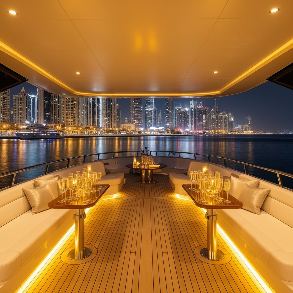 Yacht party Dubai Marina
